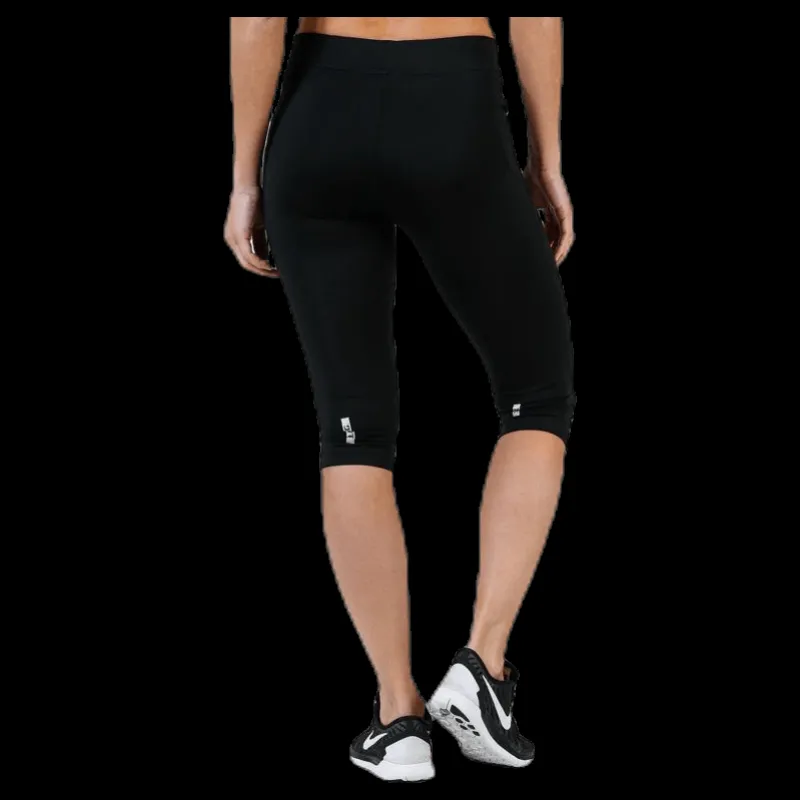Salming Capri Logo Tights W Black Svart Discount