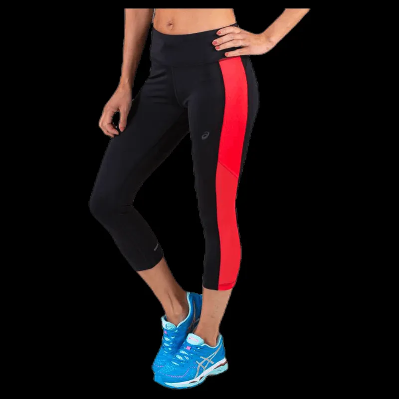 ASICS Capri Tight Pink/Black Rosa och Svart Outlet