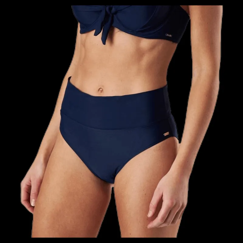 Abecita Capri Twisted Solid Folded Brief Blue Blå Online