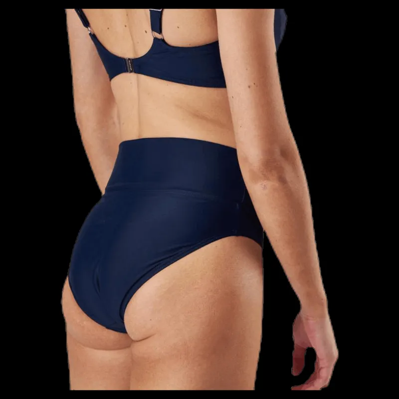 Abecita Capri Twisted Solid Folded Brief Blue Blå Online