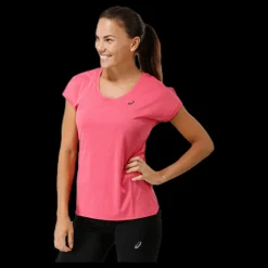 ASICS Capsleeve Top Pink Rosa