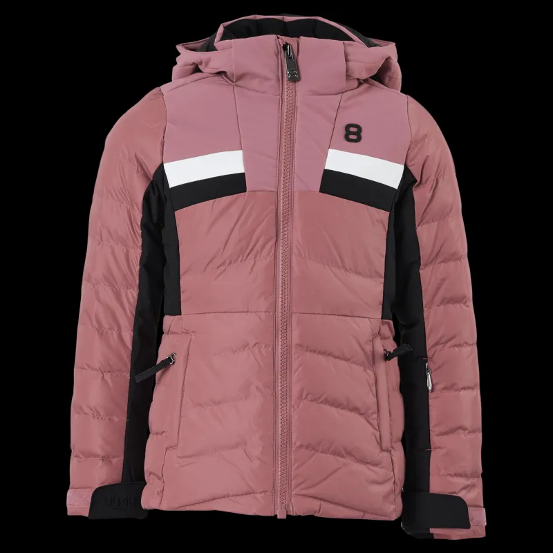 8848 Altitude Carey Jr Jacket Rosewood Rosa New