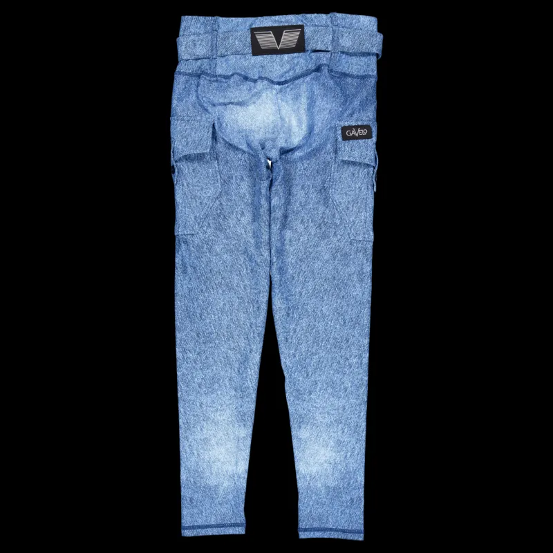 Gavelo Cargo Leggings Denim Denim Blå Discount