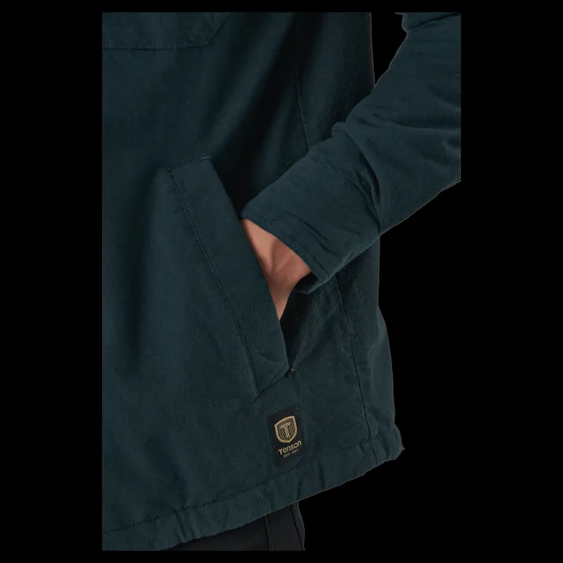 Outlet Tenson Cargo Shirt Jkt M Khaki Svart