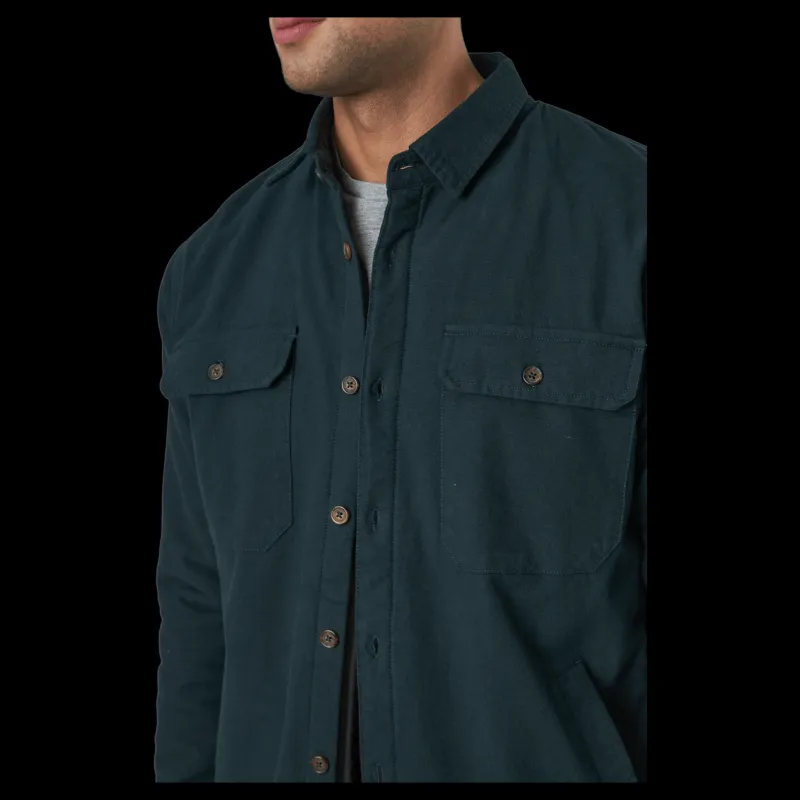 Outlet Tenson Cargo Shirt Jkt M Khaki Svart