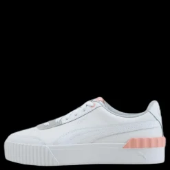 Clearance Puma Carina Lift Junior White Vit