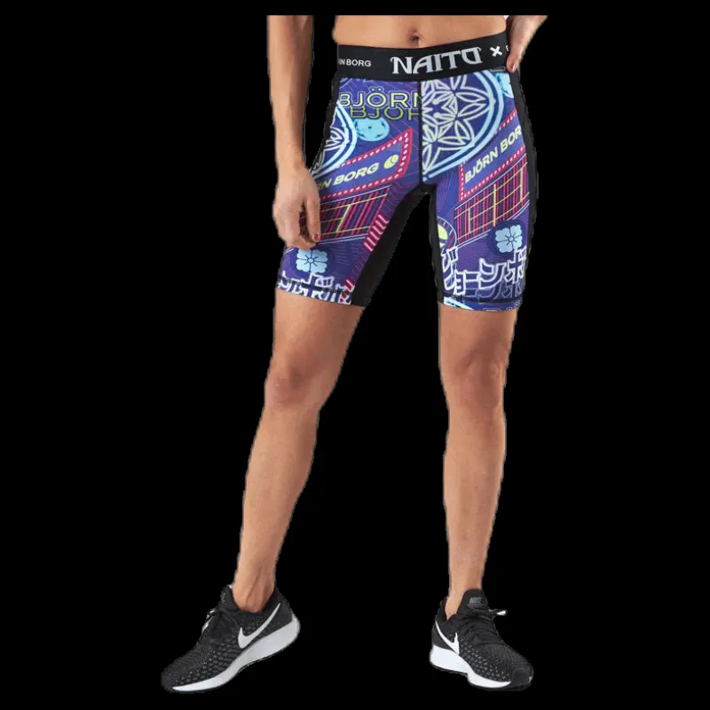 Björn Borg Carly Bike Shorts Patterned Mönstrad Discount
