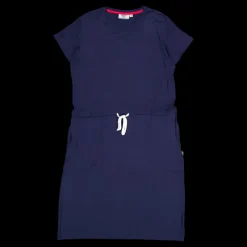 Hot Tuxer Carmen Dress Dark Navy Blå