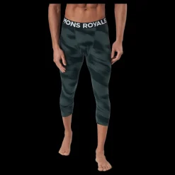 Mons Royale Cascade Merino Flex 200 3/4 Le Rosin Motion Grön Online
