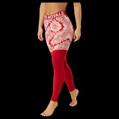 Outlet Mons Royale Cascade Merino Flex 200 Leggin Retro Red Nordtek Röd