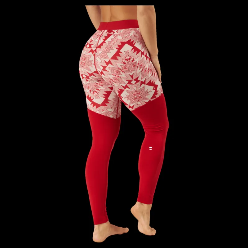 Outlet Mons Royale Cascade Merino Flex 200 Leggin Retro Red Nordtek Röd