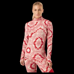 Mons Royale Cascade Merino Flex 200 Mock N Retro Red Nordtek Rosa Clearance