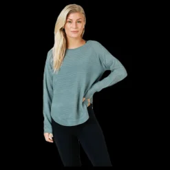 Only Caviar Long Sleeve Pullover Knit Chinois Green Grön Discount