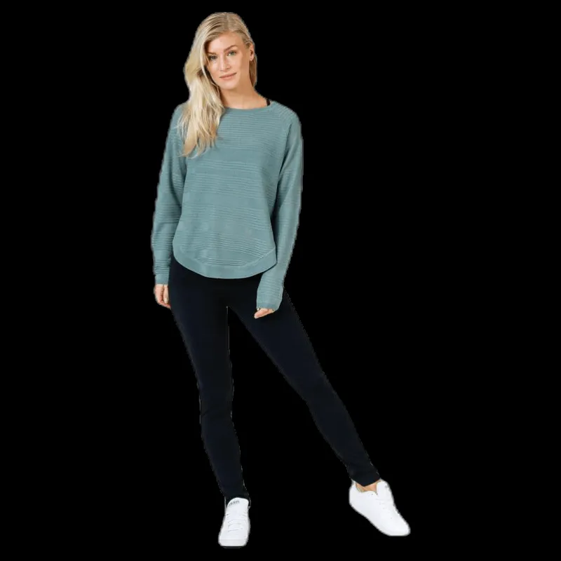 Only Caviar Long Sleeve Pullover Knit Chinois Green Grön Discount