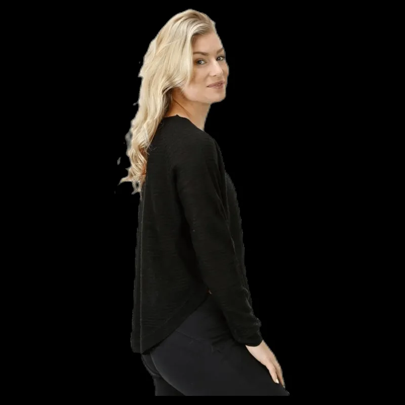 Only Caviar L/S Pullover Knt Black Svart Outlet