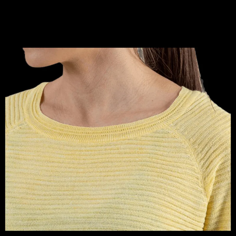 Only Caviar L/S Pullover Knt Yellow Gul Outlet