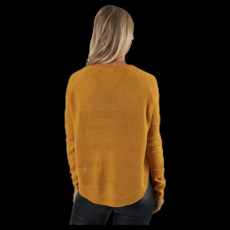 Only Caviar L/S Pullover Knt Yellow Gul Discount