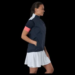 J.Lindeberg Celest Golf Vest Blue Blå