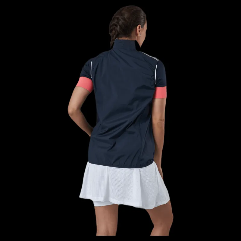 J.Lindeberg Celest Golf Vest Blue Blå