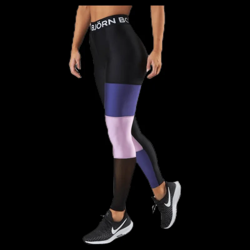 New Björn Borg Cendall Blocked Tights Blue Blå