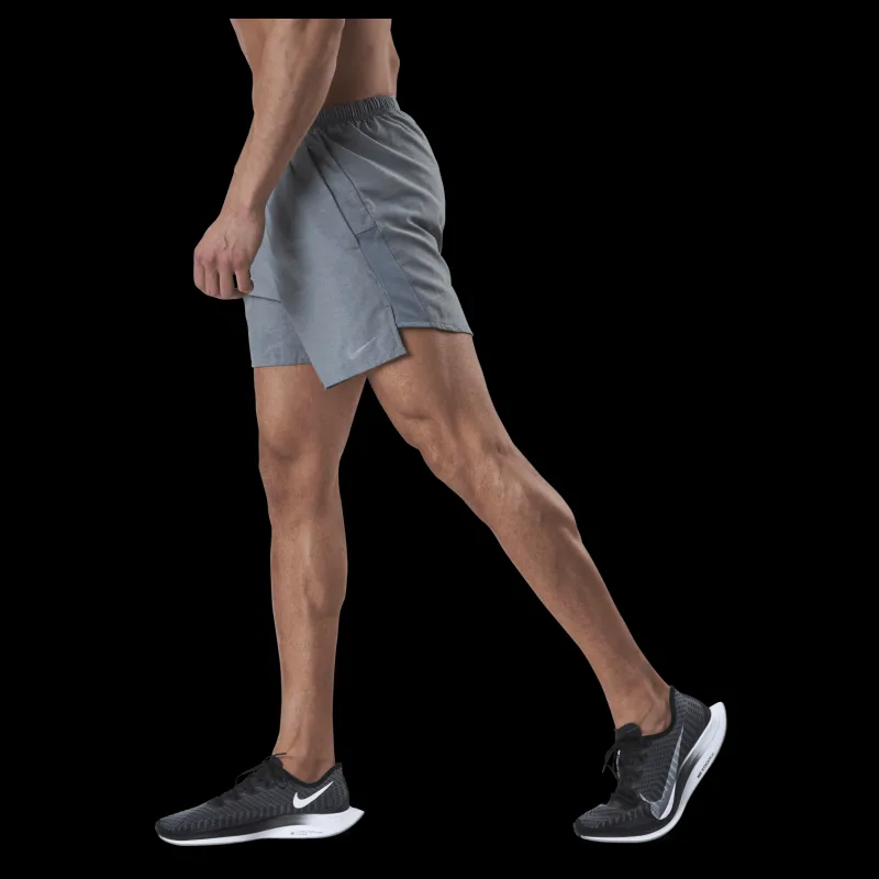 Best Nike Challenger Short 5" Brief-Line Grey Grå