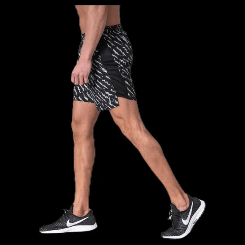 Hot Nike Challenger Short 7in Pr Black Flerfärgad