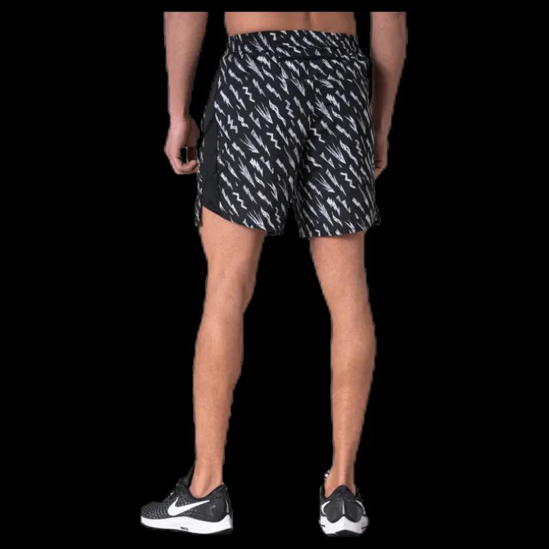 Hot Nike Challenger Short 7in Pr Black Flerfärgad