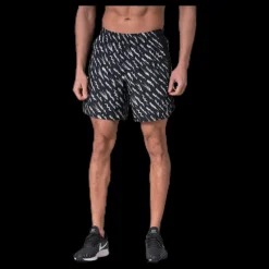 Hot Nike Challenger Short 7in Pr Black Flerfärgad
