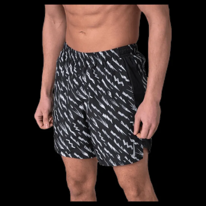 Hot Nike Challenger Short 7in Pr Black Flerfärgad