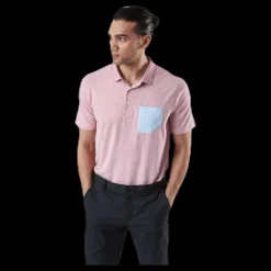 Hot Puma Golf Champions Polo Pink Rosa