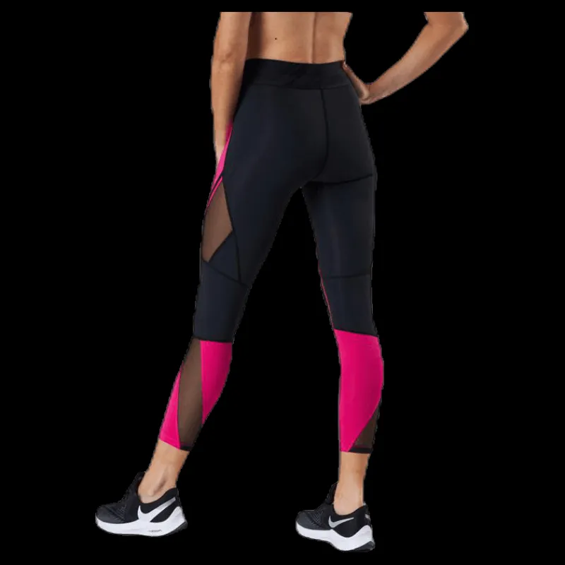 Sale Craft Charge Mesh Tights Pink/Black Rosa och Svart