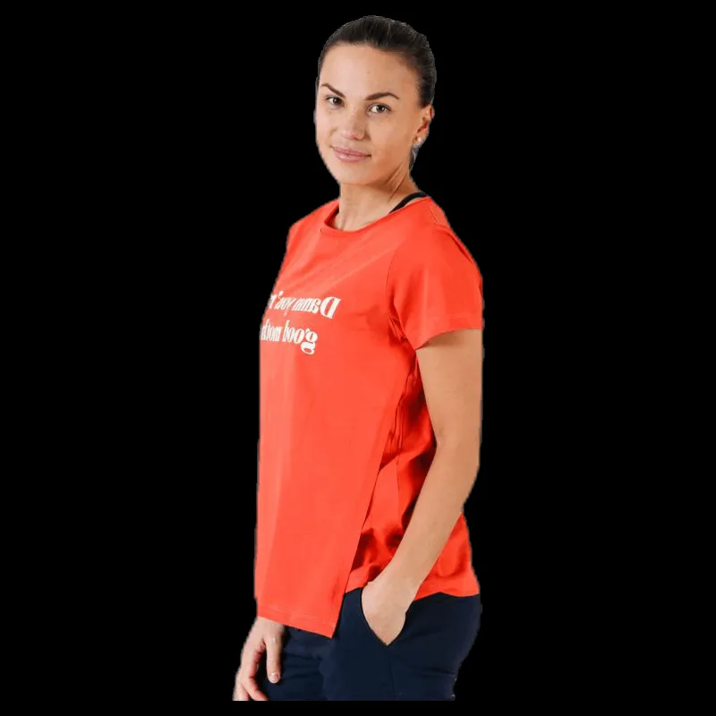 Boob Chari Mother Tee Red Röd Discount