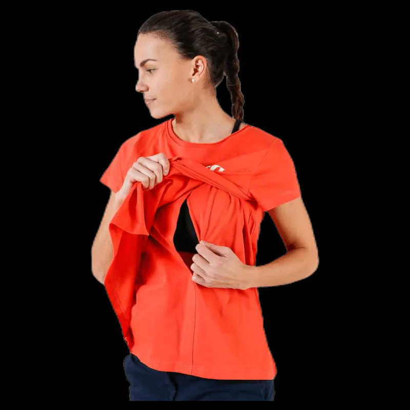 Boob Chari Mother Tee Red Röd Discount