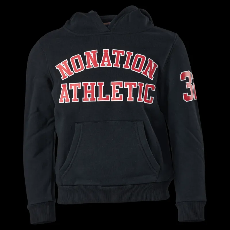 Nonation Charlie Hoodie Black Svart