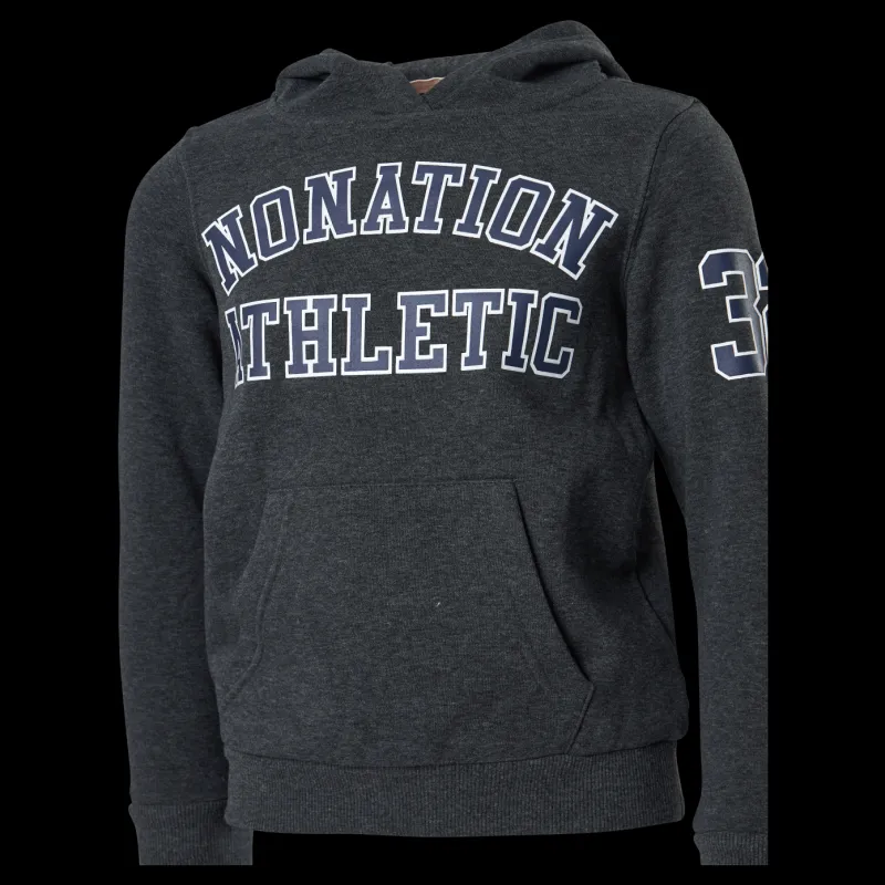 Sale Nonation Charlie Hoodie Grey Grå