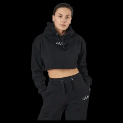 Gavelo Chill Lounge Cropped Hoodie Black Svart Best
