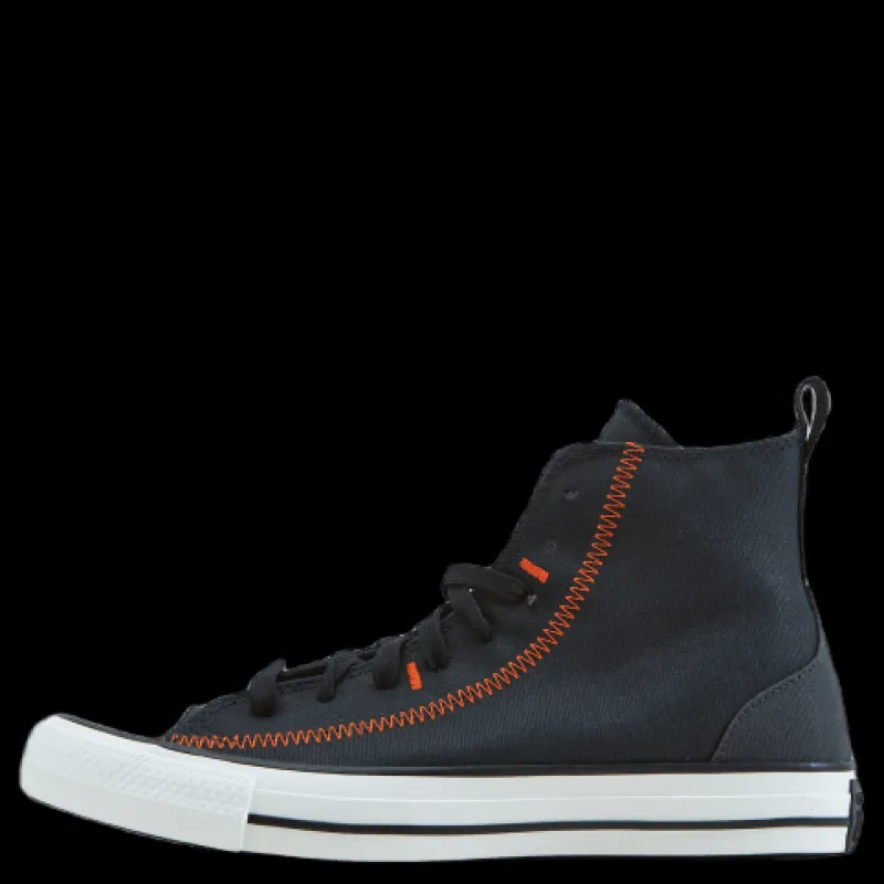 Converse Chuck Taylor All Star Black/storm Wind/bold Mandarin Svart