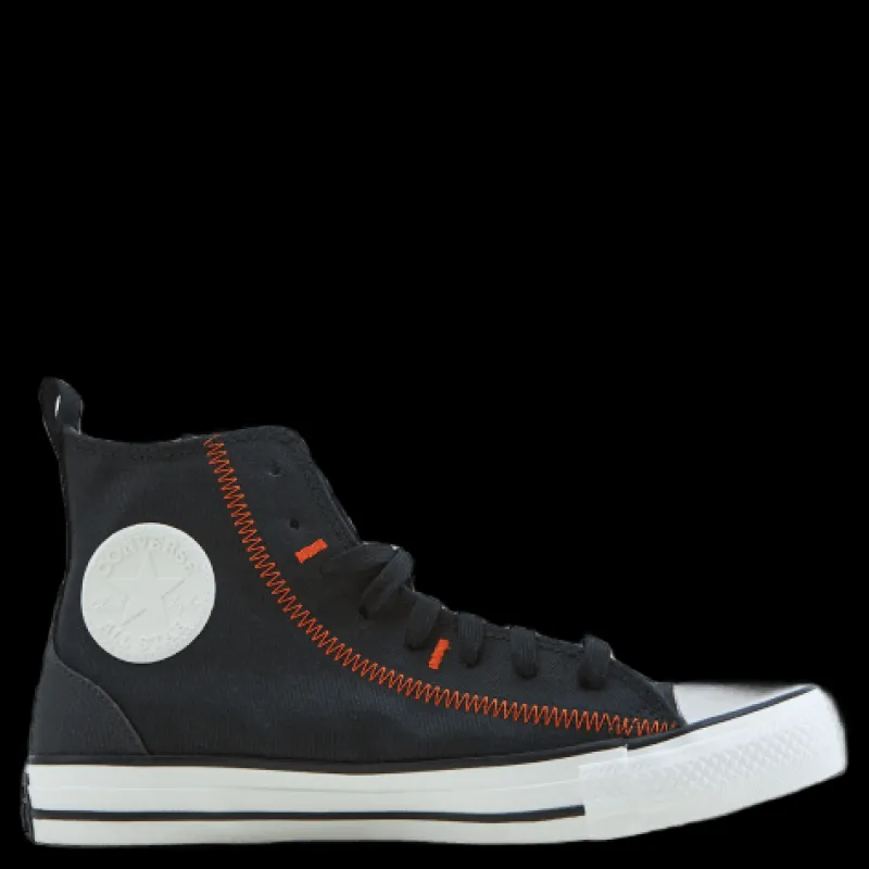 Converse Chuck Taylor All Star Black/storm Wind/bold Mandarin Svart