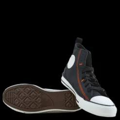 Converse Chuck Taylor All Star Black/storm Wind/bold Mandarin Svart