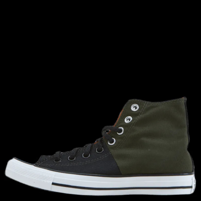 New Converse Chuck Taylor All Star Cargo Khaki/black/white Svart
