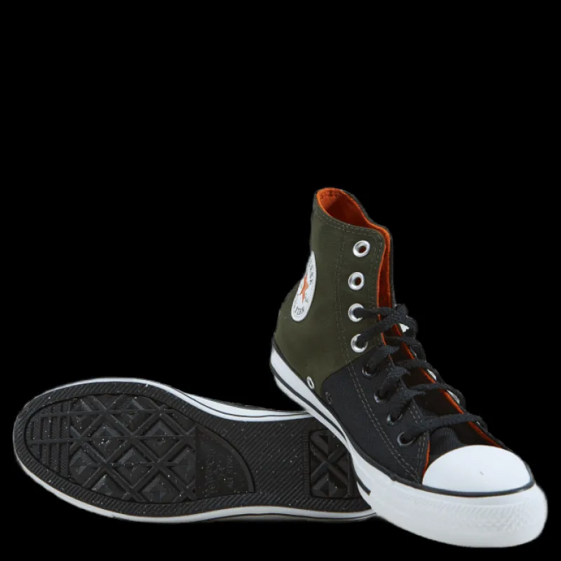 New Converse Chuck Taylor All Star Cargo Khaki/black/white Svart