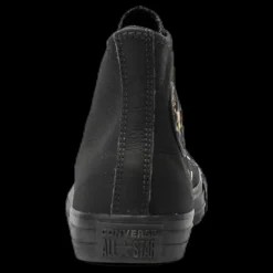 Best Converse Chuck Taylor All Star Hi Big Eyelets Black Svart
