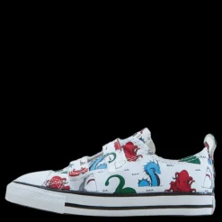 Converse Chuck Taylor All Star 2v White/multi/black Flerfärgad Discount