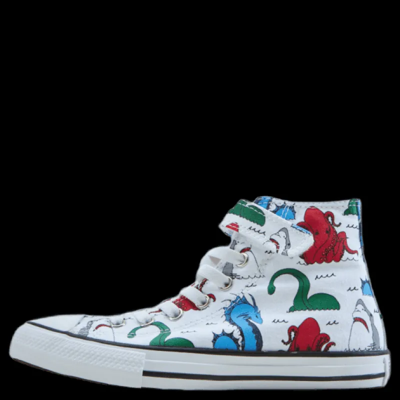 Converse Chuck Taylor All Star 1v White/multi/black Flerfärgad Hot