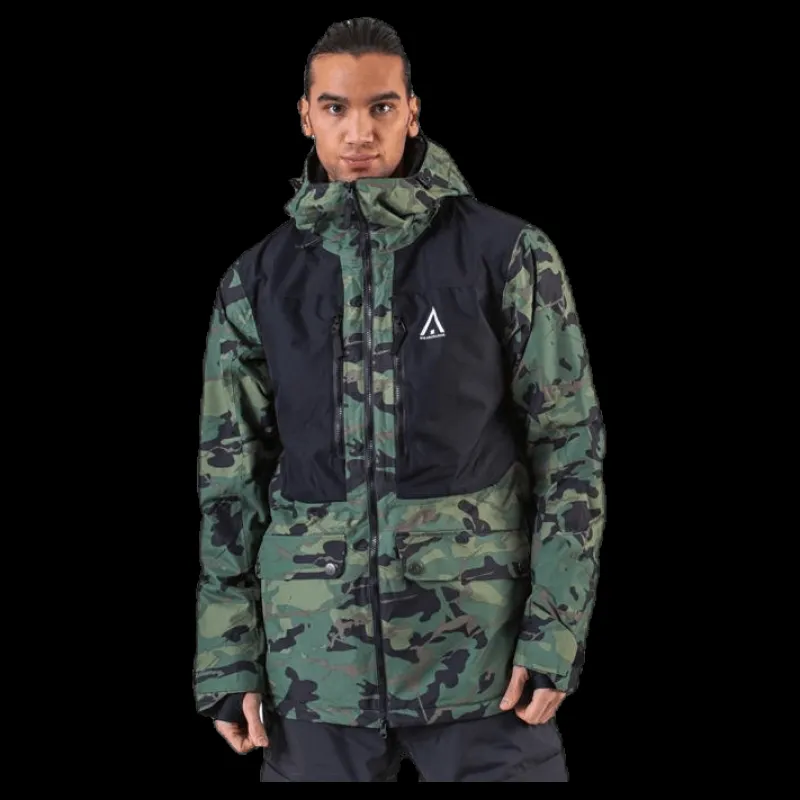 ColourWear Chute Jacket Green Grön Best