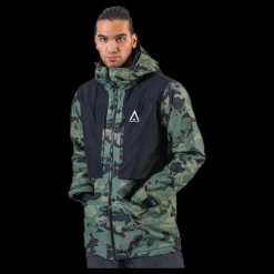 ColourWear Chute Jacket Green Grön Best