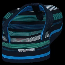 Reef Ci4148 Kids Ahi Deep Sea Stripes Turkos och Svart Clearance