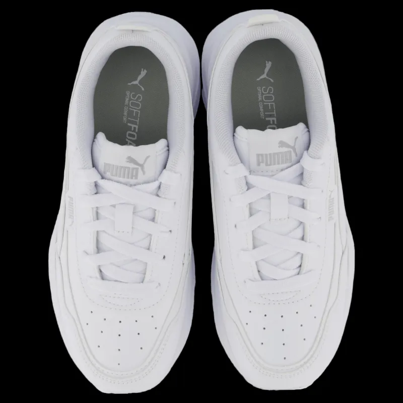 Puma Cilia Mode Ps White-white-silver-grayviolet Silver och Vit