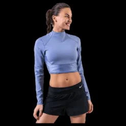 Discount Nike City Rdy LS Top Blue Blå
