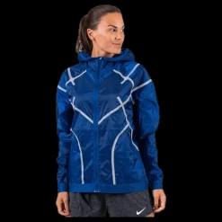 Clearance Nike City Ready Hooded Jacket Blue